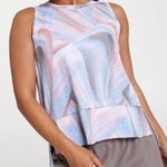 Calia by Carrie Calia women’s trapeze performance tank size small in mother of pearl Photo 0