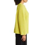 Masai Copenhagen Women's Geen Farus Crewneck Wool Blend Sweater Size Large Green Photo 2