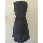 Bebop Be‎ Bop Junior's Black Dress W/Pockets Sleeveless High Low Womens Size Small Photo 4