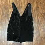 Olivaceous NWT Sequin Romper Photo 3