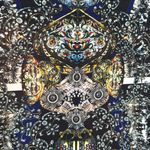 Clover Canyon  Russian Enamel Mid-Length Scuba Pencil Skirt Size Medium Photo 7