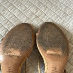 Schutz  anthro Evenise strapy 90’s Y2K Kitten Heel Sandals Natural cork size 9 Photo 10