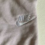 Nike Women’s Small Pink Drawstring Fleece Lounge Athletic Shorts S Photo 7