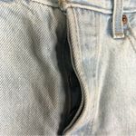 Levi's  Light Blue Wash High Rise Wedgie Distressed Denim Shorts 25 Photo 3