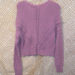 Current Air  Textured Knit Sweater in Dusty Pink Photo 1