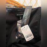 Le chateau  NWT Asymmetrical Faux Wrap Sheer Shimmer Mesh Dress Size M Photo 3