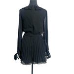 Ali & Jay NEW Anthropologie  Los Angeles Size Small Romper Pleated Long Sleeve Photo 6