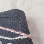 Talbots size 10 navy blue pink seashell nautical preppy mini skirt Photo 9