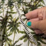 Briggs New York ‎ Green Leaf Print Women's Cargo Shorts Photo 1