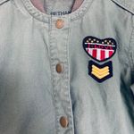 Aeropostale Bethany Mota by Cute Green Army Military Bomber Jacket | Size: M Photo 9