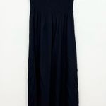 Lani Lau Solid Jazz Strapless Dress Navy Photo 3