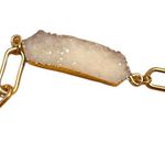 Gold Modern Statement Adjustable Bracelet Photo 0