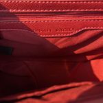 Badgley Mischka  Wine Gun Metal Studded Satchel Handbag w/ Crossbody NWT Photo 8