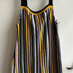 ZARA Multicolor Striped Knit Romper small vacation beach Photo 0