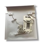 Kendra Scott Chelsea Silver Pendant Necklace, White Mother-of-Pearl & CZ Photo 1