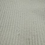 Babaton Sculpt White Ribbed Asymmetrical Crop Top Photo 3