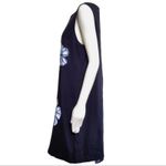 Nina Leonard Floral Cutout Sleeveless Linen Blend Midi Dress Size 10 NWT Photo 5