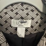 Ann Taylor LOFT Petites Linen Blend Patterned Blazer Photo 2