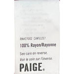 Paige Carmine Women Top Cold Off Shoulder Tie Front Ditsy Floral Dress Red Small Photo 6