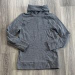 Lululemon athletica Gray Cowl Neck Pullover To you Tunic Sweater Photo 0