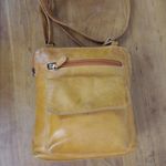 Chaos Leather Collection Small Leather Crossbody Purse Brown Photo 2