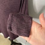 American Eagle  Womens size M Purple Long Sleeve Knit Open Back Top Round Neck Photo 92