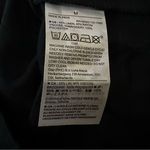 Banana Republic  Linen Blend Embroidered Top Black White Medium Short Sleeve Boho Photo 7