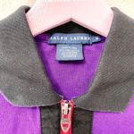 Ralph Lauren POLO  Vintage Purple Winter Polo Long Sleeve Dress Size M Photo 2