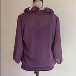 AB Studio lavender layered blouse Photo 6