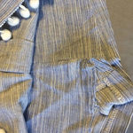 Line and Dot  small blue shorts Photo 4