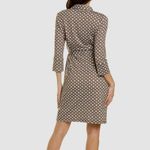 J. McLaughlin‎ Brynn Catalina Cloth Button down dress size Medium Brown Photo 6