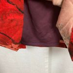 Anthropologie Hutch Elaine Poppy Puff Sleeve Mini Dress Sz.12 Photo 13