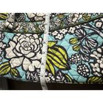Vera Bradley Whitney Purse, Island Blooms, Green/Blue/Black/White Photo 11