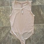 SKIMS Sheer Crewneck Thong Bodysuit Clay Size 2X Photo 3