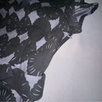 Boden • Purple Grey Black Floral Patterned Dress W/Belt Size 6R Photo 7