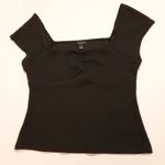 Halogen  Top Blouse Women's Medium Short Sleeve Pullover Casual Photo 1