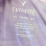 American Eagle  Purple Tye-Dye Racerback Tank, Size Small, Very Soft Photo 3