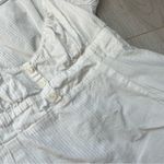 Brandy Melville  Top milkmaid striped crop blair womens White (one size) coquette Photo 5