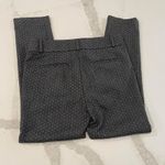 Loft  Corpcore Marisa Skinny Fit Pindot Print Dress Pants Women’s 8 Gray/White Photo 5