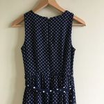 Eliza J NEW Women's Polka Dot Faux Wrap Midi Dress Sleeveless Size 2P Pe… Photo 8