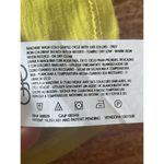 Nine West  Jeans Yellow Flutter Sleeve Top Women’s XL 100% Cotton Photo 5