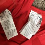 Seafolly New.  red petal edge high rise bikini. USA SIZE 8DD/6-bottom Photo 16