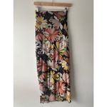 Bailey Rose Floral Print Maxi‎ Skirt And Short Sleeve Shirt Set Hippie Boho Photo 1