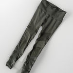 ALOHAS Alo Women's High Waist Moto Athletic Leggings Green Color Size S Photo 0