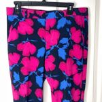 Banana Republic Avery Floral Ankle Trousers (Fuchsia/Navy Floral) - 6 Photo 4
