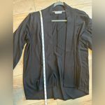 Retrology Open Front Cardigan Black Size L Photo 2