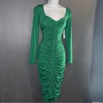 Rachel Parcell New w Tags Women’s Green Long Sleeve Holiday Dress size XS Photo 5