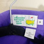 Augusta National Masters Polo Vintage Size Medium Purple Cotton Blend Photo 4