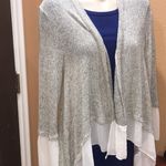 Paper Crane  gray open cardigan Photo 3