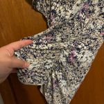 CAbi  Floral Flutter Sleeve Multicolored Chic Business Casual Blouse Size XS Photo 5